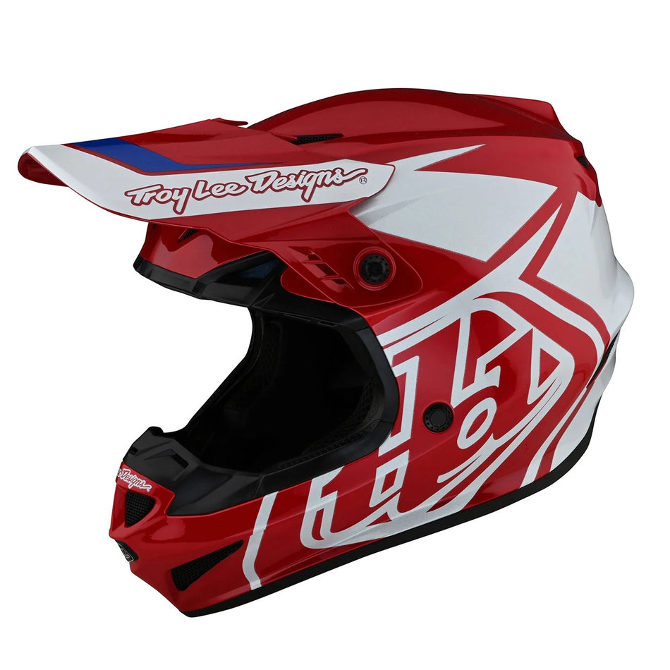 Troy Lee Designs GP Overload Off-Road Helmet Red/White