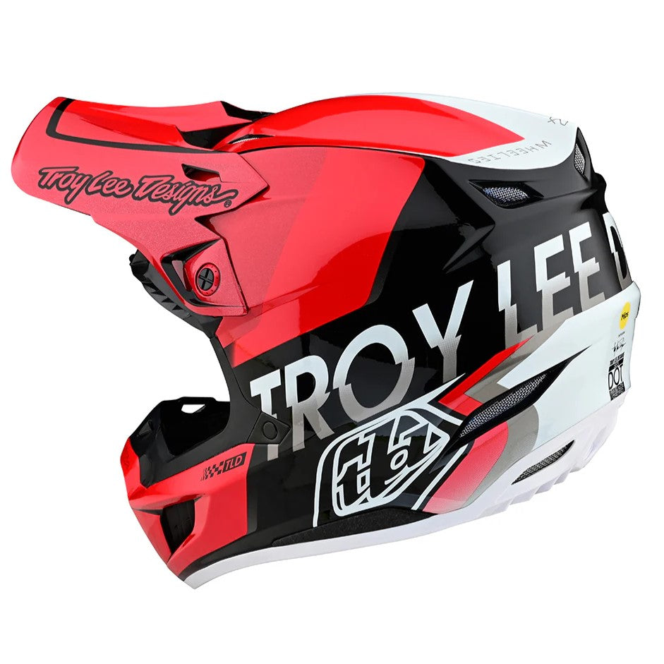 Troy Lee Designs SE5 Composite Qualifier Red / Black Off-Road