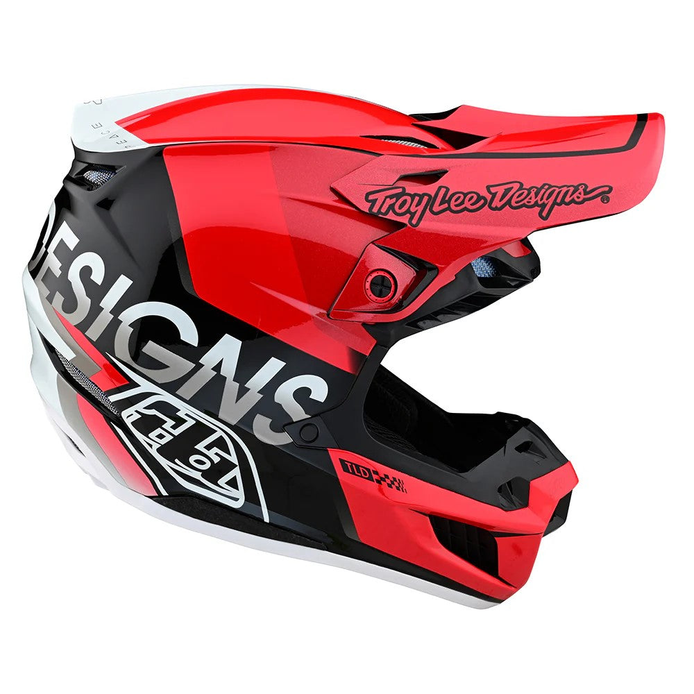 Troy Lee Designs SE5 Composite Qualifier Red / Black Off-Road