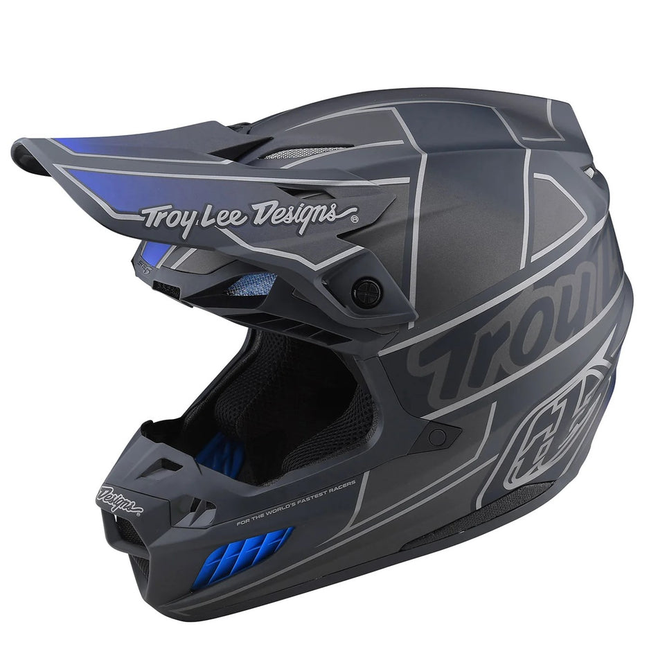 Troy Lee Designs SE5 Composite Team Gray Off-Road Helmet