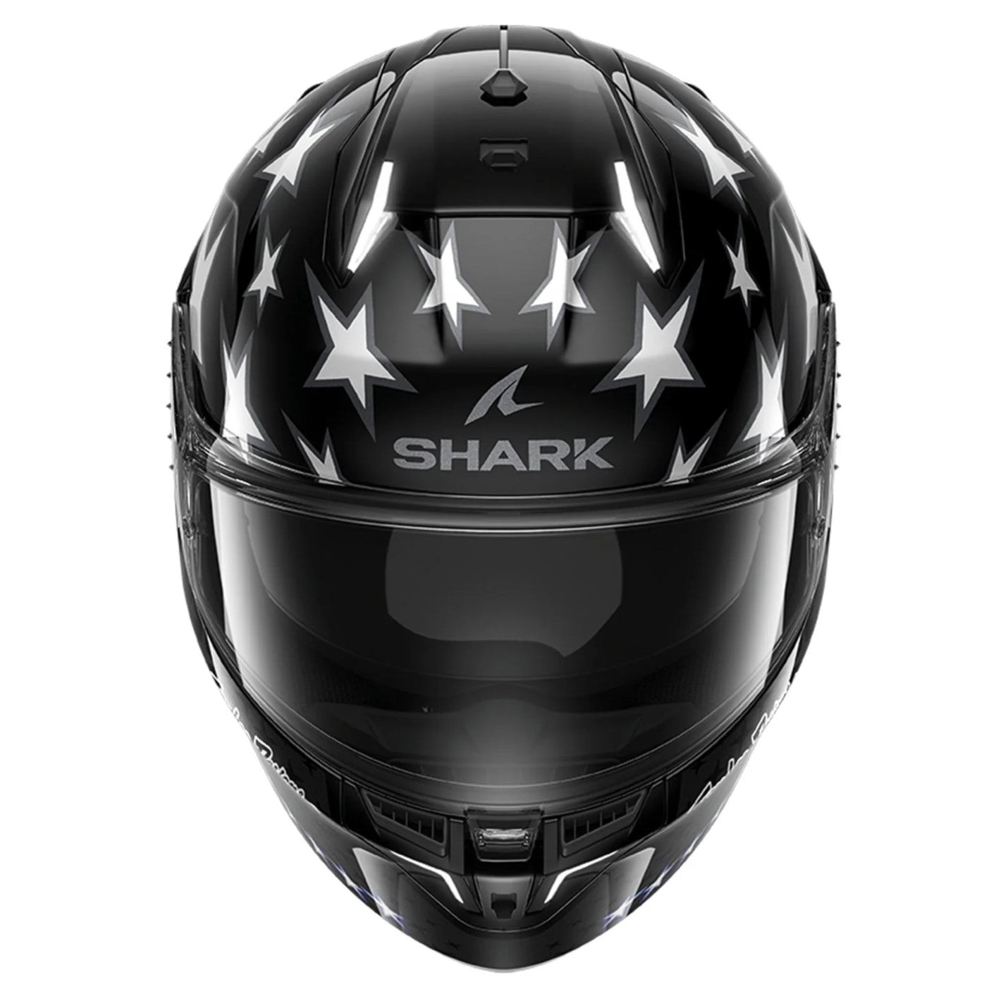 Troy Lee Designs Shark Skwal i3 US Flag Black / Anthracite Full