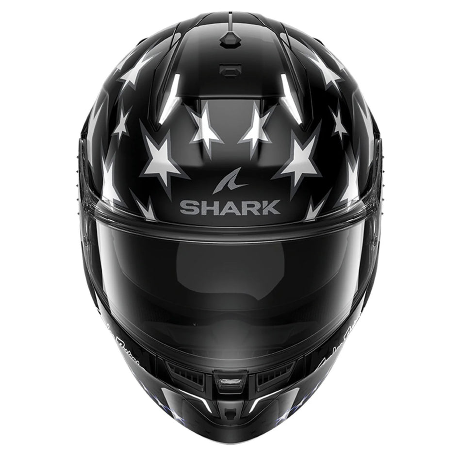 Troy Lee Designs Shark Skwal i3 US Flag Black / Anthracite Full Face Helmet