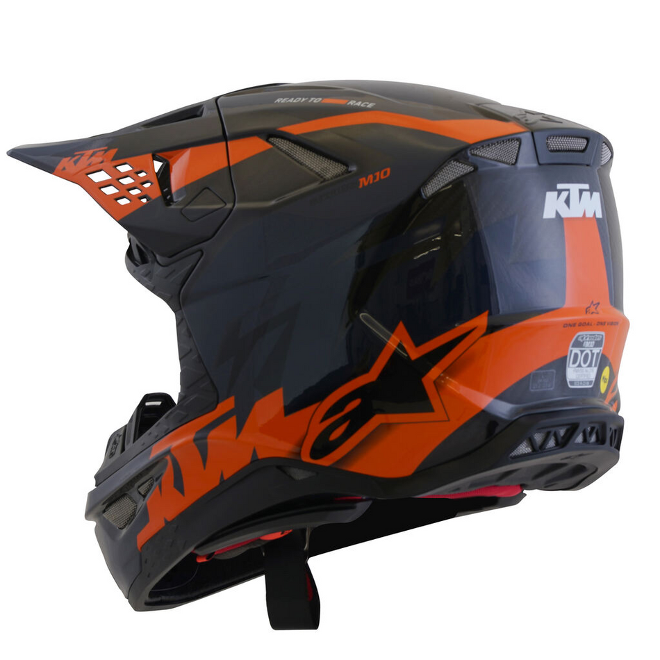 KTM Alpinestars Supertech M10 Carbon/Kevlar Off-Road Helmet