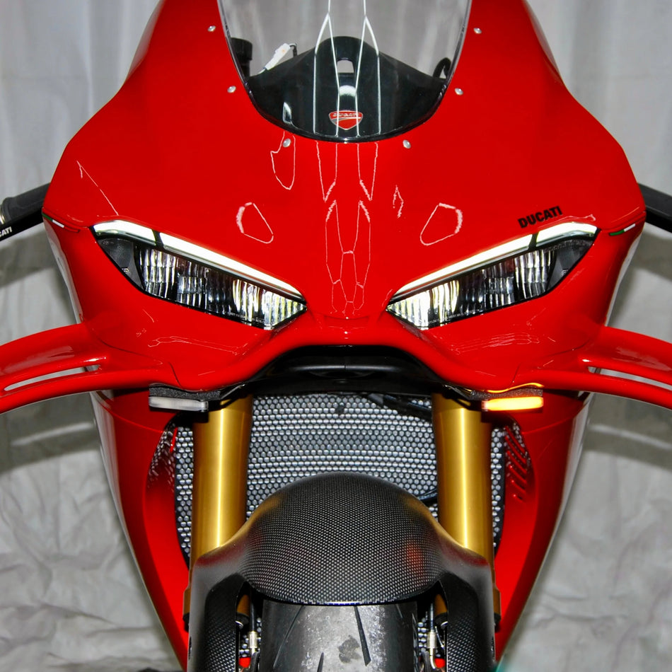 New Rage Cycles Ducati Panigale V4 Front Turn Signals (2025-Present)