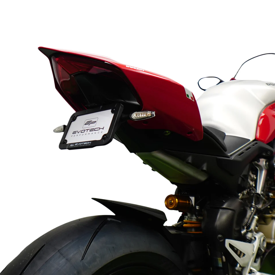 Evotech Tuck Tail Tidy Including Indicators - Ducati Panigale V4 S Evotech Tuck Tail Tidy Including Indicators - Ducati Panigale V4 S