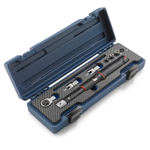 00029996500 Husqvarna Torque Wrench Box. Blue box and matte black tool