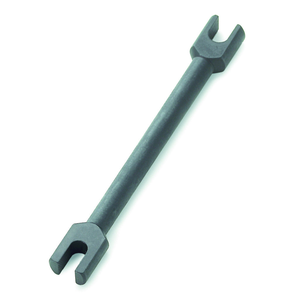 Husqvarna 6 mm and 7 mm spoke wrench in silver color