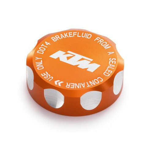 KTM Rear Brake Reservoir Cap, Orange for 890 Duke R 2020