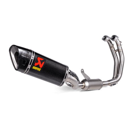 Akrapovic Full Exhaust with Carbon Muffler and Titanium Pipes for Aprilia RS 660