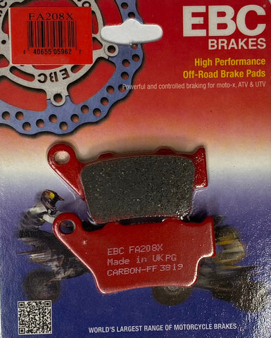 EBC brake pad set fa208x