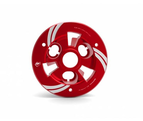 Ducabike Pressure Plate in red and white for Panigale V4