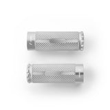 Rizoma Tapered Footpeg Set w/ Adapter, Silver or Black for MV