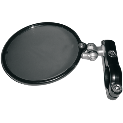 CRG Hindsight LS Bar End Mirror, Black w/Adapter For Aprilia