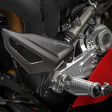 Ducati Carbon Fiber Heel Guards, Panigale V4