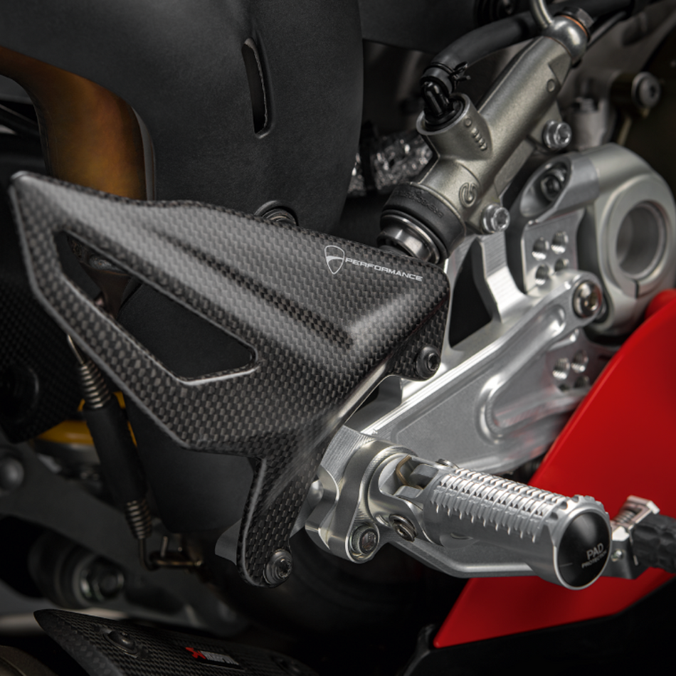 Ducati Performance Carbon Fiber Heel Guards