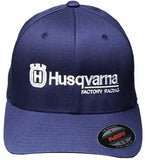 GP and Husqvarna Logo Hat Blue  