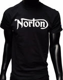 GP and Norton Logo Men's T-Shirt Black  