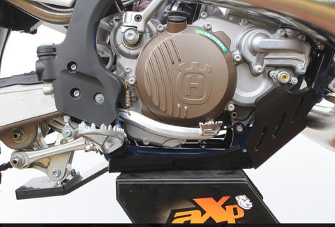 AXP Xtrem Skid Plate Husqvarna TC 250, TX 300 2019-2021 Black