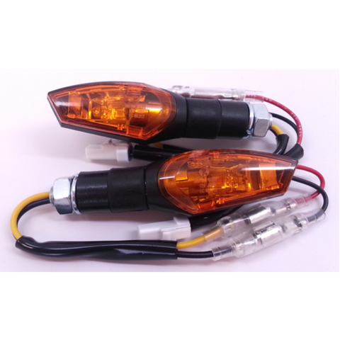 Sicass micro-stalk turn signal set for front or rear