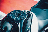 KTM Powerparts Quick Lock Keyless Fuel Cap, Billet Aluminum, Black, RC 390 2017+