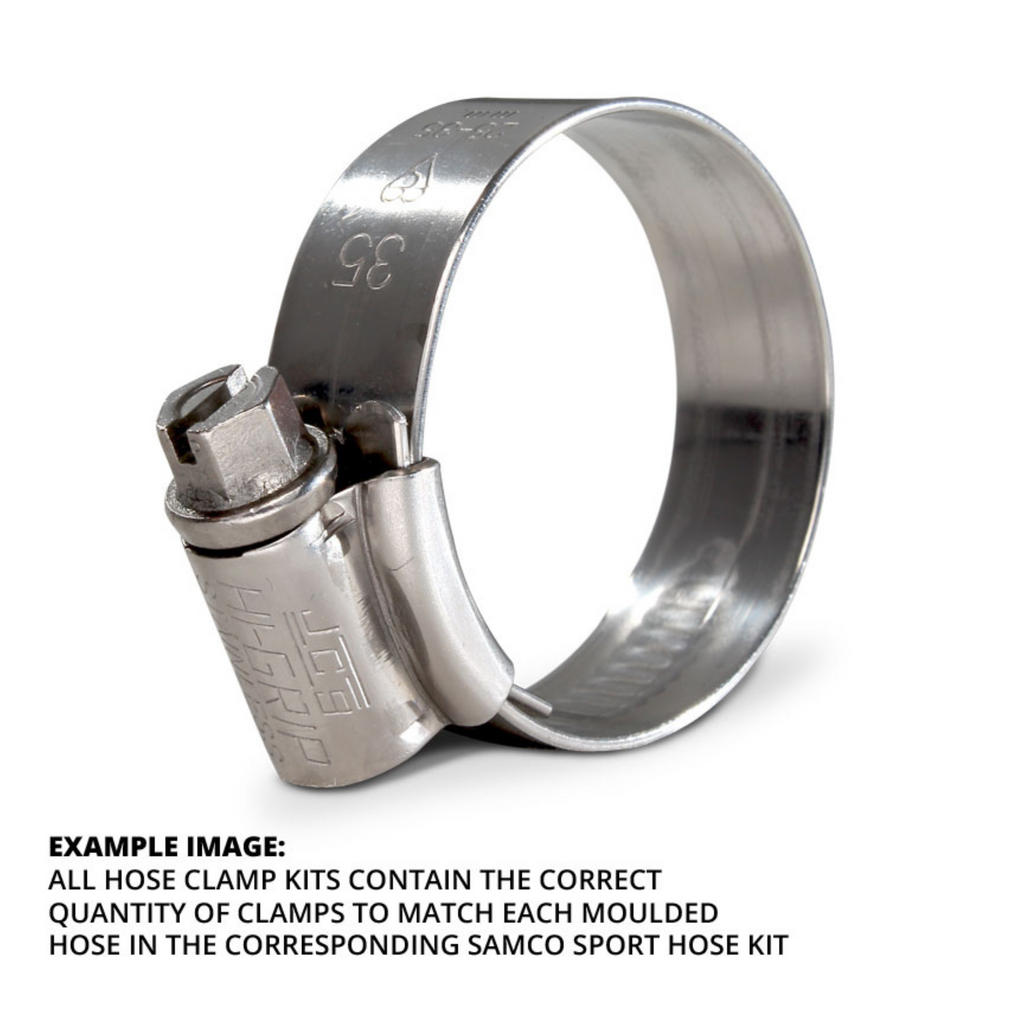 Samco Stainless Steel Hose Clamp Upgrade Kit